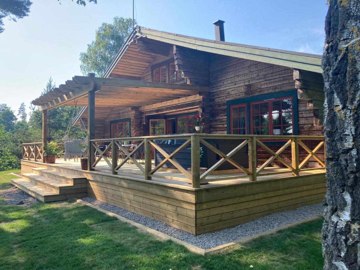 Timmerstuga Villa Broby Exterior photo